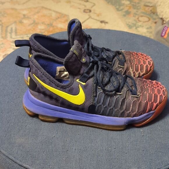 NIKE KD 9 “ROAR FROM THE FLOOR” size 6.5Y women's 8 - Picture 3 of 11